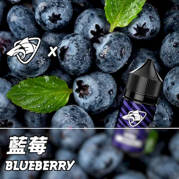 馬來西亞【LH VAPEMY 酷涼鹽】系列電子煙油 魅藍誘人 - 藍莓